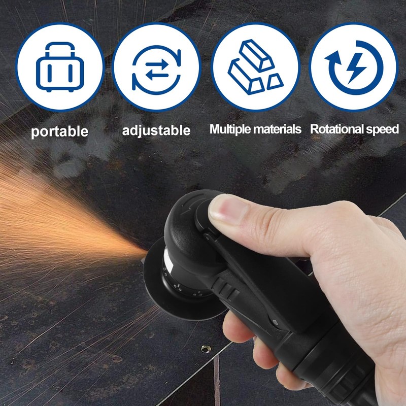 Mini Pneumatic Chamfering Machine, 45¡ã Air Chamfer Tool with 1/4