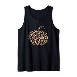 Vintage Pumpkin - Leopard Print Fall Gift Tank Top