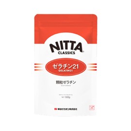 Nitta Gelatin, Gelatin 21, 17.6 oz (500 g), 1 Piece, Nitta, Gelatin, 21-H50, Silver
