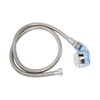 Electroplated Shampoo Bowl Spray Head Hose Professional Hair Salon Pressurization