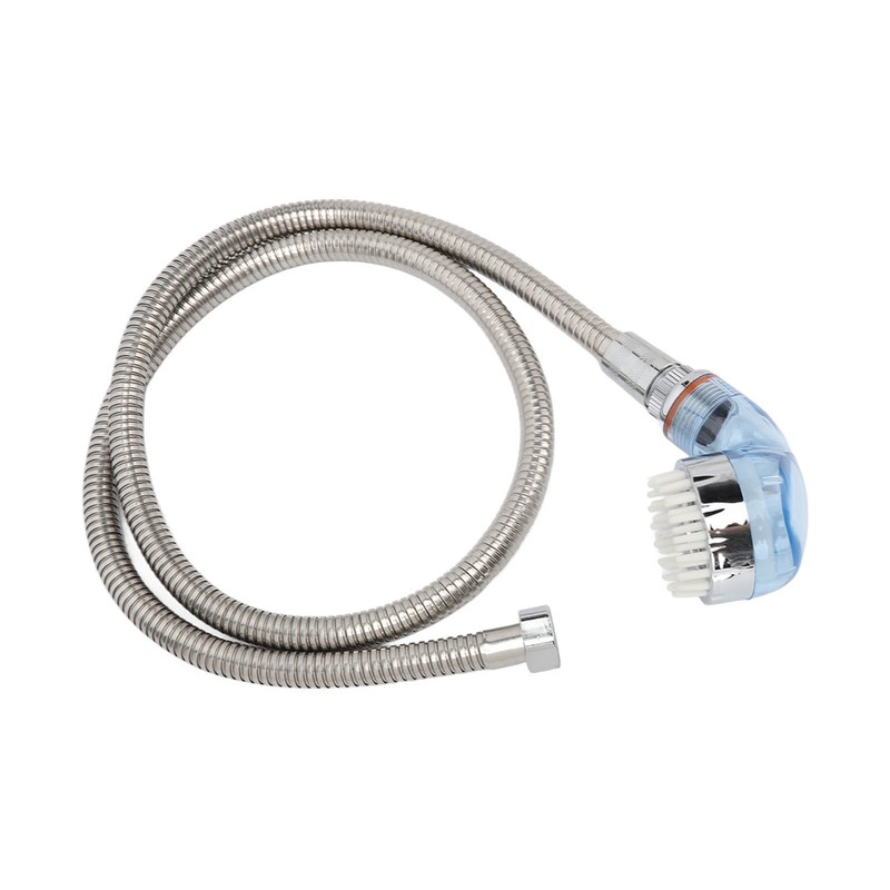 Electroplated Shampoo Bowl Spray Head Hose Professional Hair Salon Pressurization