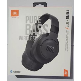 JBL Tune 710BT Pure Bass Wireless Headphones Black
