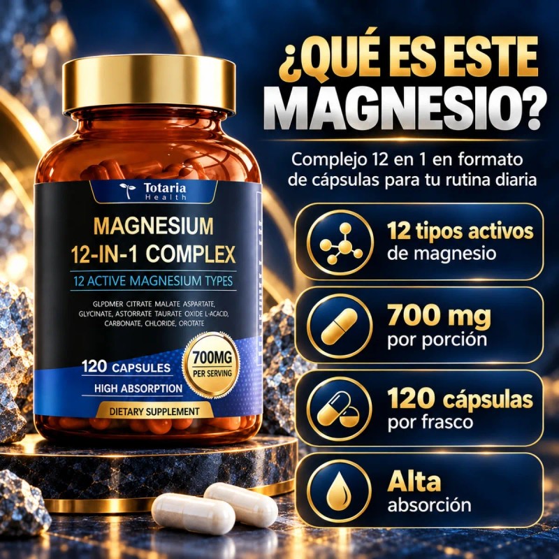 Magnesium Natural Mineral Supplement Pack 2