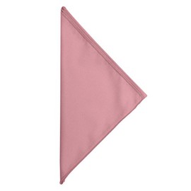 Ultimate Textile -5 Dozen- Poly-Cotton Twill 10 x 10-Inch Cloth Cocktail Napkins, Dusty Rose Pink