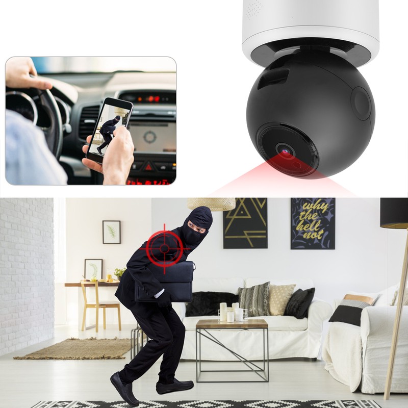 1080P WiFi Camera AI Smart Human Detection Infrared TwoWay Intercom
