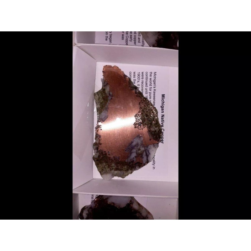 Copper Ore Slabs - Michigan Native Copper - Large