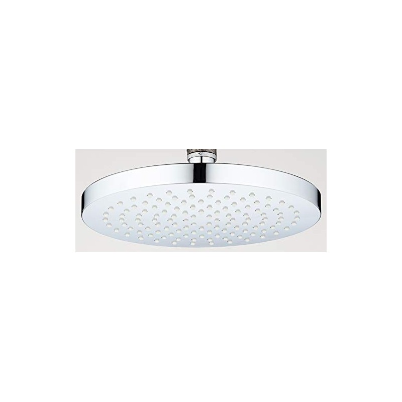 VeeBath Beta Round 8-Inch Rain Fall Fixed Shower Head 1/2"