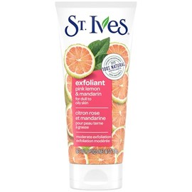 Exfoliante de limón y naranja rosa Radiant Skin de St Ives, 150 ml (el envase puede variar)                                                           