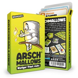 DENKRIESEN ARSCHMALLOWS® – Less Eats More. Card Game | From 9 Years | 2-6 Players | Family Game