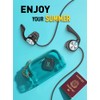 Ear Plugs for Swimming Surfing with Lanyard, Block Out Water