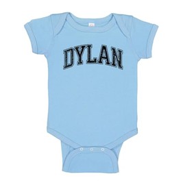 TATY Kids Arch Dylan Baby Infant One Piece Bodysuit 6 Months Light Blue