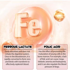 Oimmal Liquid Iron for Dogs Vitamin C & B12,Supports Anemia, Low Enegry and Lethargy