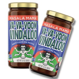 Masala Mama Vindaloo Curry Paste | Gluten Free Indian Sauces | Indian Curry Paste with Indian Spices | Vindaloo Sauce for Tasty Asian Recipes | Healthy Ingredients for Vindaloo Paste | Pack of 2