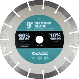 Makita E-02973 9" Ultra-Premium Plus Diamond Blade, Segmented, General Purpose