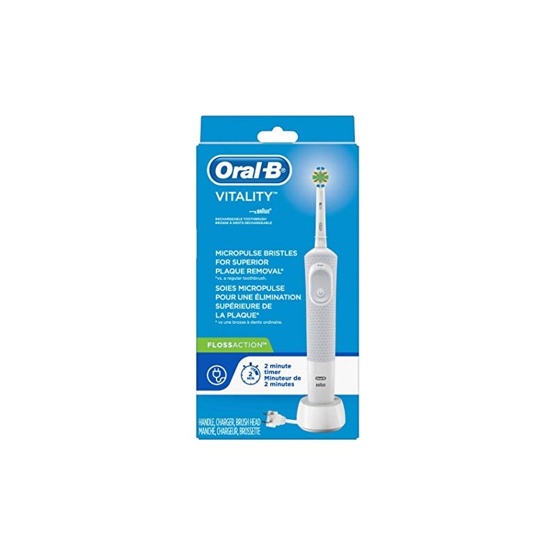 Oral-B Toothbrush Vitality Electric Floss Action (Pack of 2)