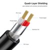 PNGKNYOCN 1.8M 2.5mm Audio Aux Cable,2.5mm Male to 2.5mm Male