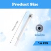 20 Pcs Disposable Vaginal Applicators Manual Pessary Applicators Smooth Lube