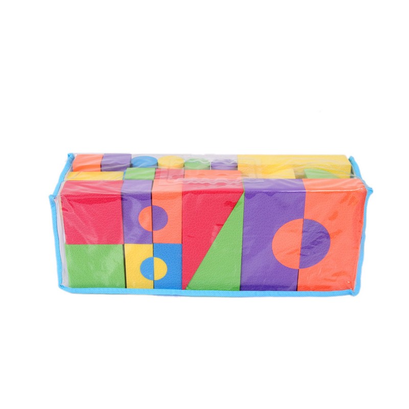 50pcs Random EVA Foam Building Blocks Soft Construction Toys Early