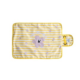 Seven Pets PCM001-YLW_FREE Pet Cafe Mat, Dog, Pet Goods, Stylish, Outing, Portable