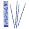 Smiggle Pencils x 4 Pack Scented Wooden With Eraser Top
