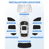Canvcle Windshield Sun Shade for 2021-2025 2026 Kia Sorento Accessories