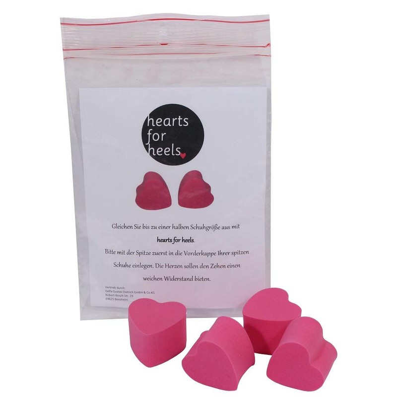 DELFA Hearts for Heels in Twin Pack Exclusive 2 Pairs