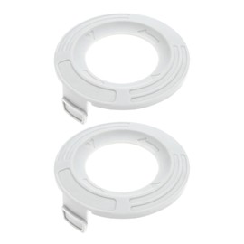 VGOL Pack of 2 Trimmer Spool Cover Cap 79.3 x 23.7 mm Compatible with Stihl FSE52 FSA57 FSA30 Lawnmowers Compatible with Stihl AutoCut C 3-2 Thread Head Spool, White