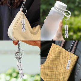 Ski Themed Gifts for Girlfriend Boyfriend Friend Skier Snowboard Gifts Sports Keychains Ski Accessories for Women Men Son Daughter Christmas Gifts Snowboard Ski Keychain for Bag Purse Backpack Charm