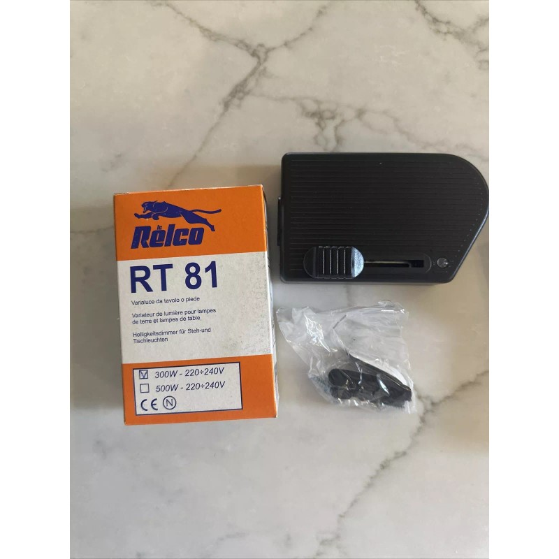RELCO RT81 FOOT DIMMER,RL1104,