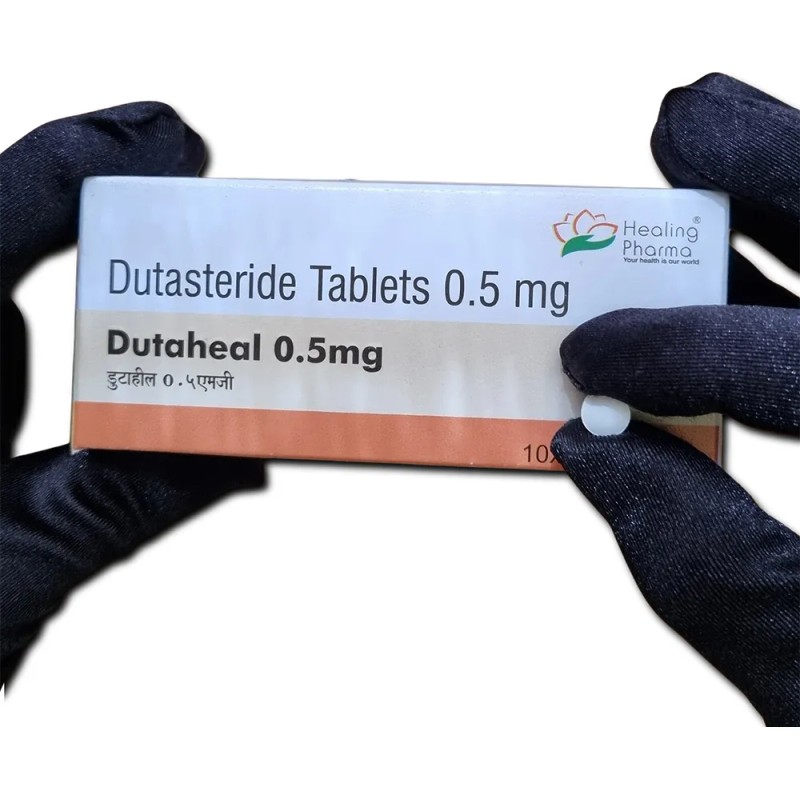 Dutasterida 0.5mg 100 Tabletas Dutaheal Sabor Sin Sabor