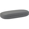 TOPSIDE Hardcase Soft Touch Glasses Case with Microfibre Cloth, gray