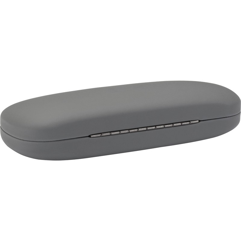 TOPSIDE Hardcase Soft Touch Glasses Case with Microfibre Cloth, gray