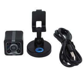 1080P HD Mini Camera with Fixed Bracket Infrared Night Camera Maximum Support 256GB Storage H.264