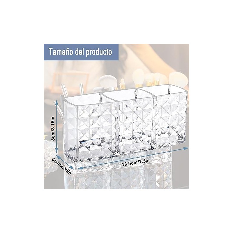 Organizador de Brochas de Maquillaje