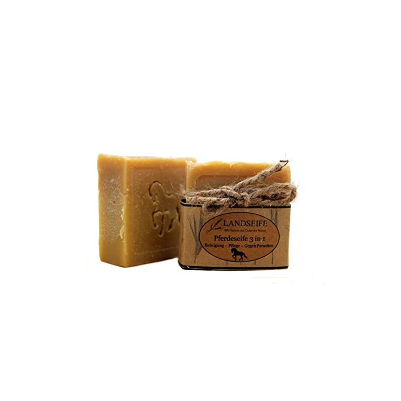 Landseife Organic Horse Soap 3-in-1 – Cleaning – Care –