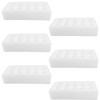 Zerodeko 6 Sets Foam Egg Tray Quail Egg Cartons Shatterproof