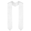 Plain Graduation Stole, Graduation Stole Class of 2025, White Graduations