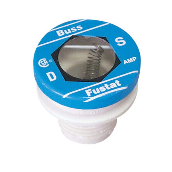 Bussman BP/S-10 10 Amp Dual-Element Time-Delay Rejection Base Plug Fuse