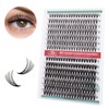 FADVAN Lash Extension 280pcs C Curl 20D+40D Cluster 9-16mm Mixed