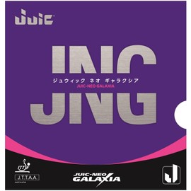 JUIC 1207 Table Tennis Rubber, Jewick Neo Galaxia, Black (BK) Extra Thick (GA)