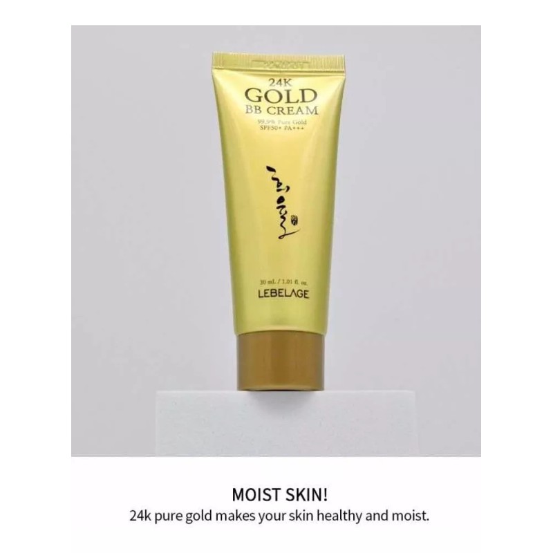 Bidameun Crema Base De Maquillaje Coreana_ Bb Cream_ Oro 24k