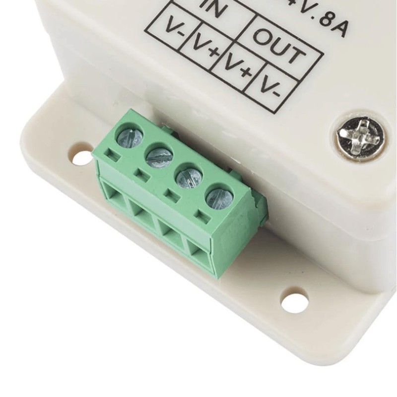 TECHZOCO Dimmer LED Strip Voltage Regulator with Rotary Knob LED
