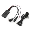 Bluetooth AUX Adapter, Car Radio Microphone with AUX Audio Cable