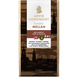 Arvid Nordquist Mellanrost | Medium Roast Swedish Filter Coffee | 500g