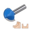 sourcing map Router Bit Core Box 1/2 Shank 1-1/2 Inch