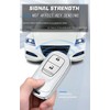 ontto 2 buttons PC Car Key fob Cover compatible with