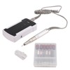 Black Rechargeable Electric Nail Drill Portable Nail Polish Machine Electric