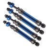 4Pcs CVD Front Rear Drive Shaft Metal Transmission Axle for