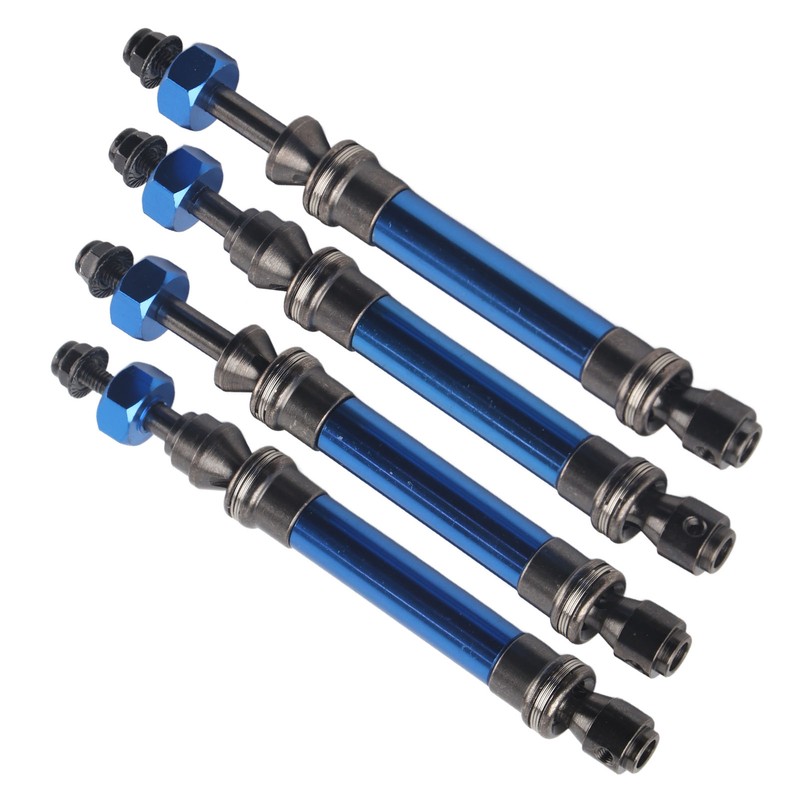 4Pcs CVD Front Rear Drive Shaft Metal Transmission Axle for