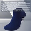 TENQUAN Yoga Socks, 2/4 Pairs Stopper Socks for Men and